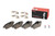 Premium Low-Met OE Equivalent Front Brake Pad Set | BBBP06034