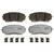 OEX Front Disc Brake Pad Set Premium Ceramic | WAGOEX1258A