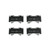 Premium NAO Ceramic OE Equivalent Front Brake Pad Set | BBBP83107N