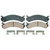 QuickStop Front Disc Brake Pad Set Ceramic | WAGZD784