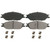 QuickStop Front Disc Brake Pad Set Semi-Metallic | WAGZX803