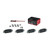 Premium NAO Ceramic OE Equivalent Front Brake Pad Set | BBBP83172N