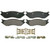QuickStop Front Disc Brake Pad Set Semi-Metallic | WAGZX966