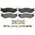 QuickStop Front Disc Brake Pad Set Semi-Metallic | WAGZX966