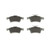 Premium NAO Ceramic OE Equivalent Rear Disc Brake Pad Set | BBBP59042N