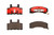 Premium NAO Ceramic OE Equivalent Front Brake Pad Set | BBBP10022N