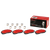 Premium NAO Ceramic OE Equivalent Front Brake Pad Set | BBBP18003N