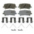 OEX Rear Disc Brake Pad Set Premium Ceramic | WAGOEX1585