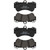 Premium Low-Met OE Equivalent Front Brake Pad Set | BBBP85069