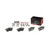 Premium NAO Ceramic OE Equivalent Rear Disc Brake Pad Set | BBBP28051N
