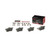 Premium NAO Ceramic OE Equivalent Rear Disc Brake Pad Set | BBBP28051N