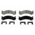 SevereDuty Front Disc Brake Pad Set | WAGSX784
