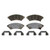 OEX Front Disc Brake Pad Set Premium Ceramic | WAGOEX1075