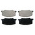 QuickStop Front Disc Brake Pad Set Ceramic | WAGZD356