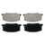 QuickStop Front Disc Brake Pad Set Ceramic | WAGZD356