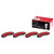 Premium NAO Ceramic OE Equivalent Front Brake Pad Set | BBBP24166N