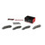 Premium NAO Ceramic OE Equivalent Front Brake Pad Set | BBBP24166N