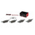 Premium NAO Ceramic OE Equivalent Front Brake Pad Set | BBBP44026N