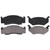 QuickStop Front Disc Brake Pad Set Semi-Metallic | WAGZX84