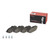 Premium Low-Met OE Equivalent Front Brake Pad Set | BBBP50124