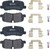 Premium Low-Met OE Equivalent Rear Disc Brake Pad Set | BBBP44013