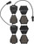 Premium Low-Met OE Equivalent Front Brake Pad Set | BBBP85067