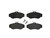 Premium Low-Met OE Equivalent Front Brake Pad Set | BBBP44008