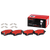 Premium NAO Ceramic OE Equivalent Front Brake Pad Set | BBBP30070N