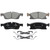QuickStop Front Disc Brake Pad Set Ceramic | WAGZD1629