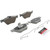 Premium NAO Ceramic OE Equivalent Front Brake Pad Set | BBBP50075N