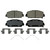 QuickStop Front Disc Brake Pad Set Ceramic | WAGZD1625