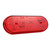 Oval LED Strobe Lights, Red | GRO77362