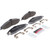 Premium NAO Ceramic OE Equivalent Front Brake Pad Set | BBBP10024N