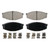 QuickStop Front Disc Brake Pad Set Ceramic | WAGZD207