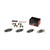 Premium NAO Ceramic OE Equivalent Rear Disc Brake Pad Set | BBBP78020N