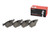 Premium Low-Met OE Equivalent Front Brake Pad Set | BBBP06081