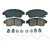 QuickStop Front Disc Brake Pad Set Ceramic | WAGZD562