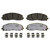 OEX Front Disc Brake Pad Set Premium Ceramic | WAGOEX1589