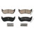 QuickStop Rear Disc Brake Pad Set Ceramic | WAGZD1109