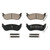 QuickStop Rear Disc Brake Pad Set Ceramic | WAGZD1109
