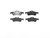 Premium Low-Met OE Equivalent Rear Disc Brake Pad Set | BBBP06032