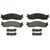 QuickStop Front Disc Brake Pad Set Semi-Metallic | WAGZX965