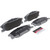 Premium NAO Ceramic OE Equivalent Front Brake Pad Set | BBBP18037N