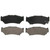 QuickStop Front Disc Brake Pad Set Ceramic | WAGZD556