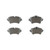 Premium NAO Ceramic OE Equivalent Front Brake Pad Set | BBBP06092N