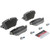 Premium NAO Ceramic OE Equivalent Rear Disc Brake Pad Set | BBBP85161N