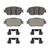 OEX Front Disc Brake Pad Set Premium Ceramic | WAGOEX908