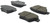Street Brake Pads, Rear with Shims and Hardware | STE308.14560