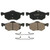 QuickStop Front Disc Brake Pad Set Ceramic | WAGZD843