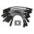 Custom-Fit Black Extreme Heat Ceramic Boot Wire Sets Fit GM 4.8/5.3/6.0/6.2L LS. 1997-2015 Total Length= 12" Direct Fit For 2014+ Gen 5 LT1/LT4 Based Engines (Corvette/Camaro/Truck/Suv) | ACC9059CK